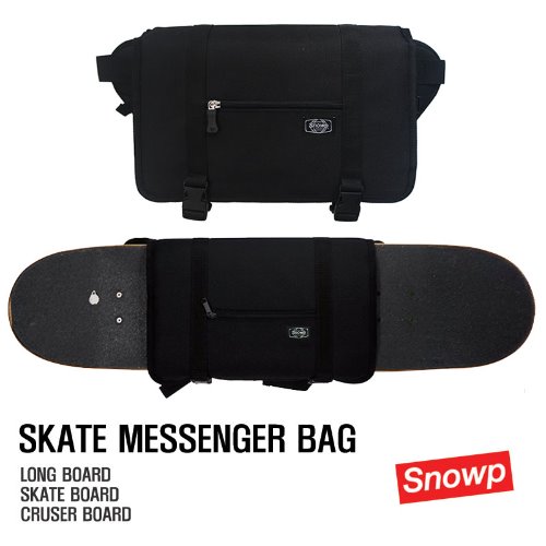 Snowp/스놉 SKATE MESSENGER BAG(크루져/스케이트보드 가방)